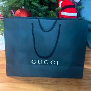Gucci Black Shopping Bag
